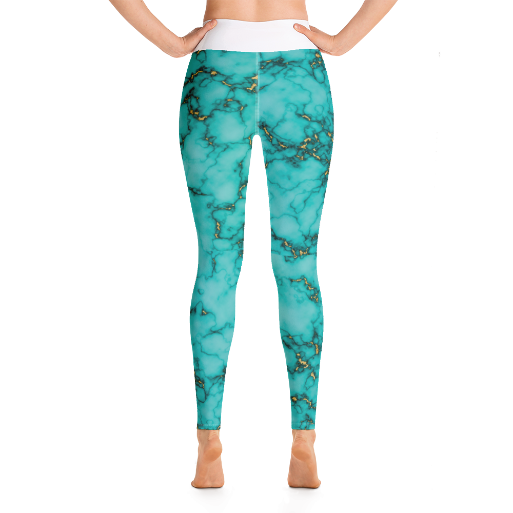 OCEAN MARBEL LEGGINGS - Leggins