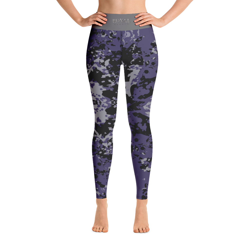 MILLITARY PURPLE LEGGINGS - XS Leggins