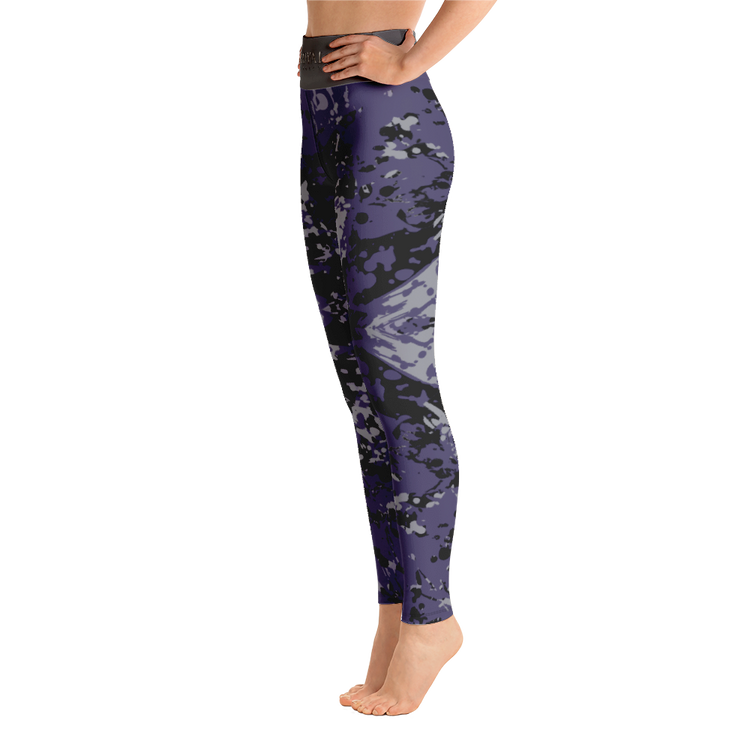 MILLITARY PURPLE LEGGINGS - Leggins