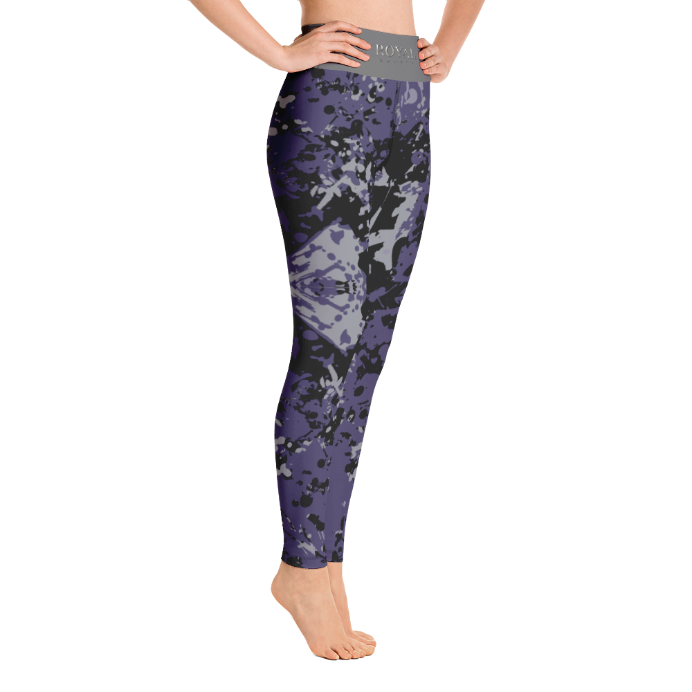 MILLITARY PURPLE LEGGINGS - Leggins