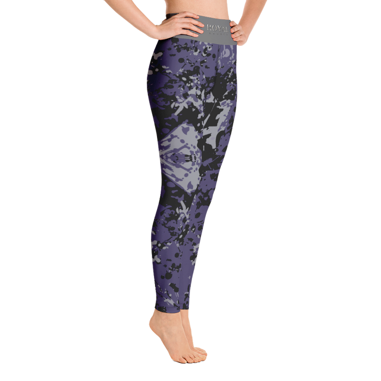 MILLITARY PURPLE LEGGINGS - Leggins