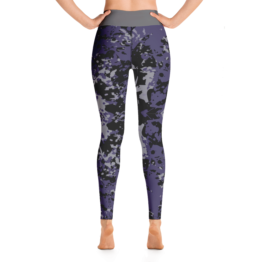 MILLITARY PURPLE LEGGINGS - Leggins